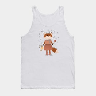 Lady fox Tank Top